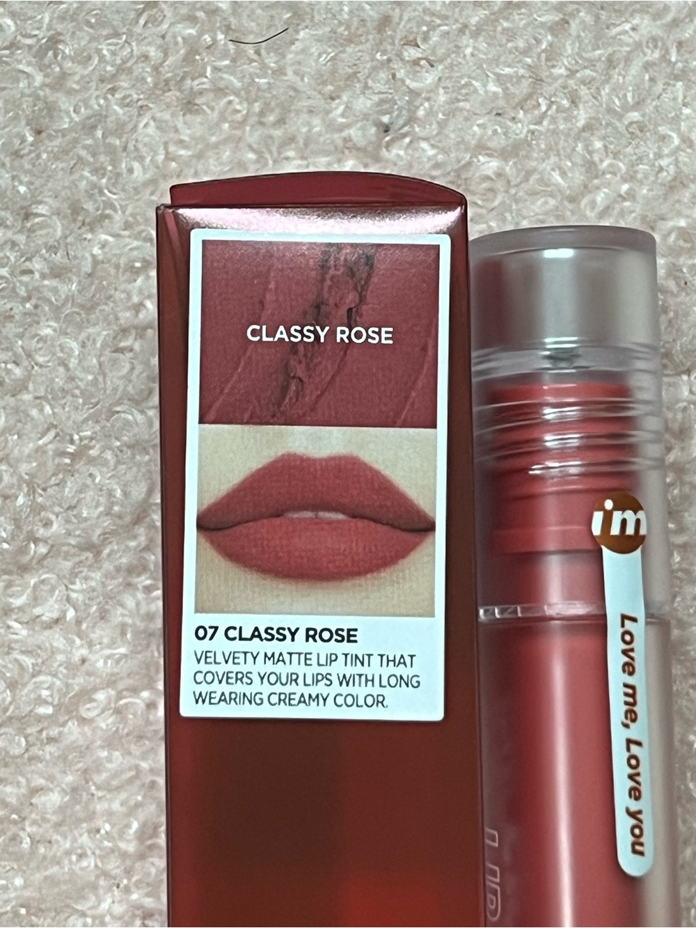 I'm Meme Lip Silhouette Matte Velvet Tint - Classy Rose